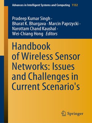 cover image of Handbook of Wireless Sensor Networks